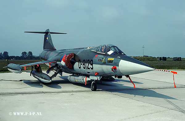 F-104-G Starfighter D-8129   306-Sqd  Jever