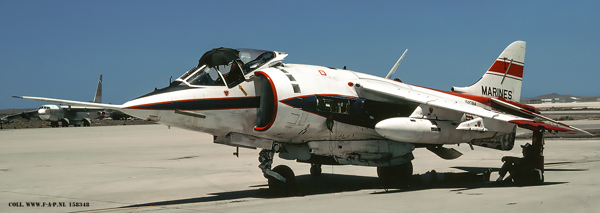 British Aerospace/ McDonnell Douglas Harrier.YAV-8C  Naval Air Test Center This Aircraft crashed 05 Sep 1980    