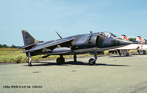 Hawker Siddeley AV-8A Harrier,   159233   VMA-513  WF-03  US-Marines