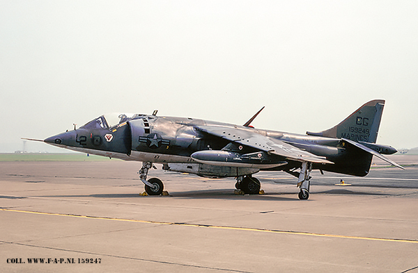 Hawker Siddeley AV-8A Harrier,   159247    VMA-231  CG-L2     US-Marines 