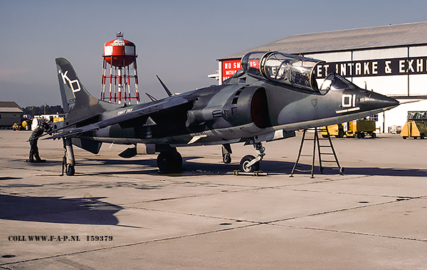 Hawker Siddeley TAV-8A Harrier,   159379    VMA-203  US-Marines