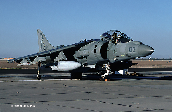 AV8B  165422 Marines El Centro 30-09-2002