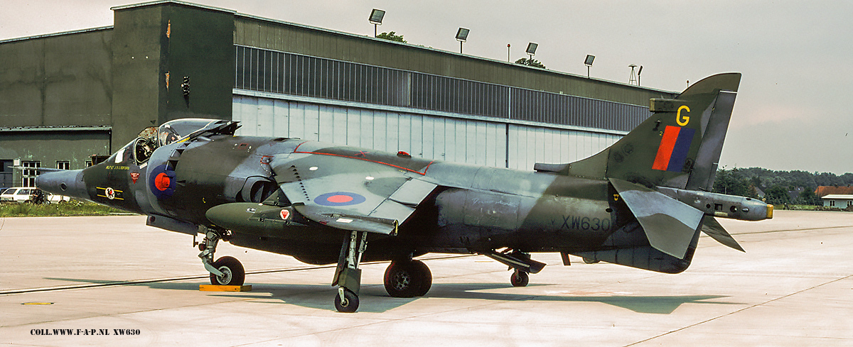 Hawker Siddeley Harrier GR3   XW630   3-Sqd