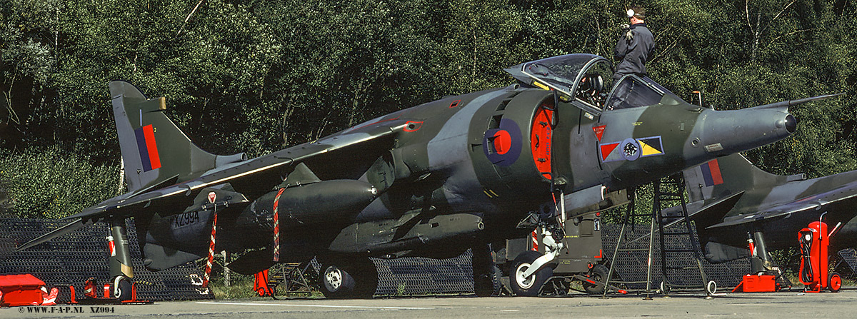 Hawker Siddeley Harrier GR.3  XZ994   c/n-712217  233-OCU  Twente 27-09-1982