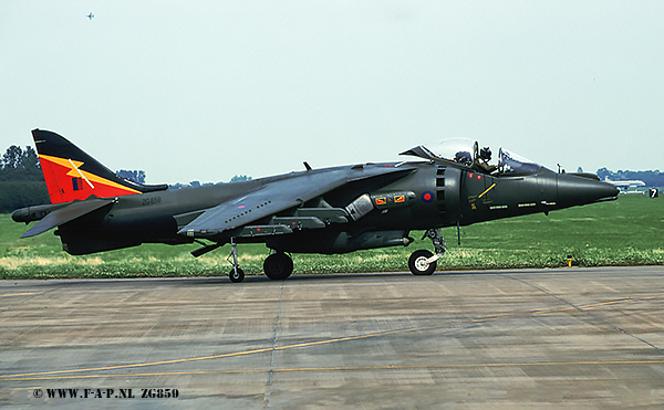 British Aerospace Harrier GR7     ZG859  c/n-P91  4-Sqd  Leeuwarden