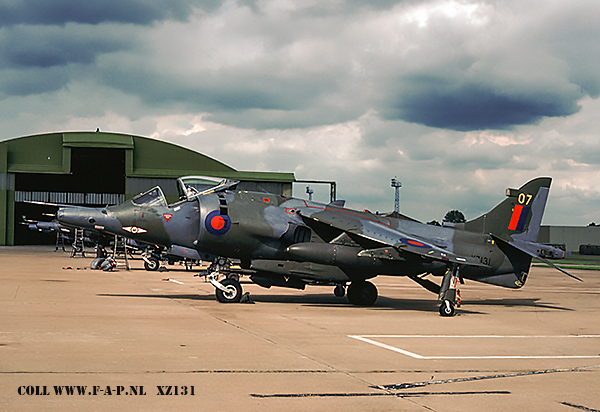 Hawker Siddeley Harrier GR3  XZ131   1-Sqn