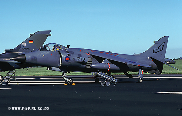 British Aerospace Sea Harrier FRS1  xz 455  899 Naval Air Squadron Royal Navy