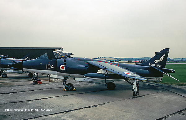 British Aerospace Sea Harrier FRS1  xz 457  899 Naval Air Squadron Royal Navy