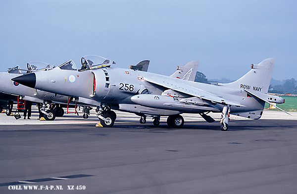  British Aerospace Sea Harrier FRS1 xz-459 code 256 c/n-41H/912013 Royal Navy