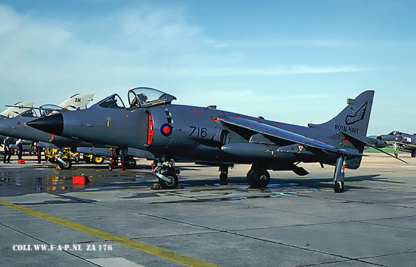 British Aerospace Sea Harrier FRS1   ZA176 c/n-41H/912027   899 Squadron Royal Navy 