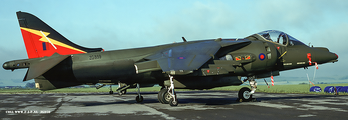 British Aerospace Harrier GR7     ZG859  c/n-P91  