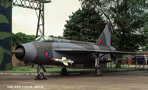  English Electric  Lightning F-1  XM-139