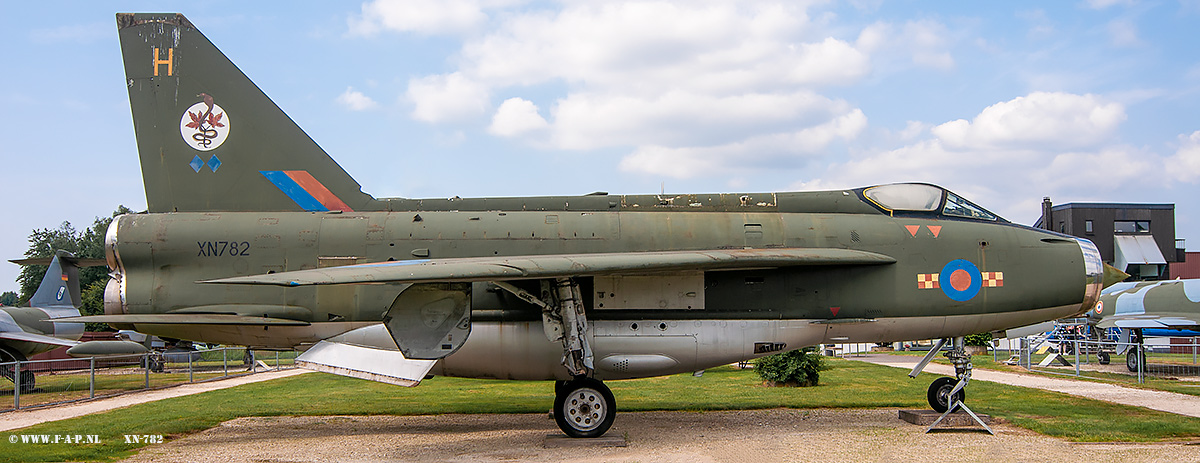 English Electric  Lightning F-2A  XN-782  Hermeskeil  23-07-2021