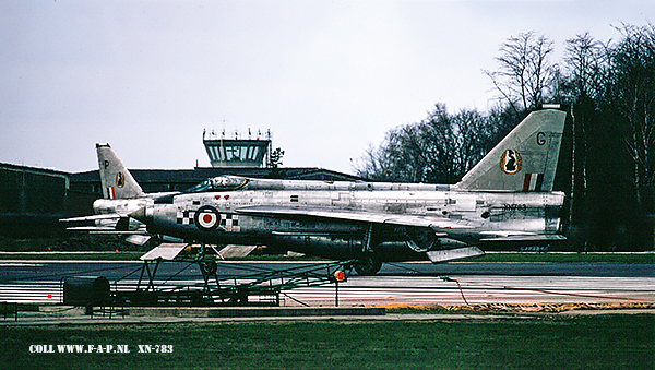 English Electric Lightning F-2A XN-783  19-Sqd