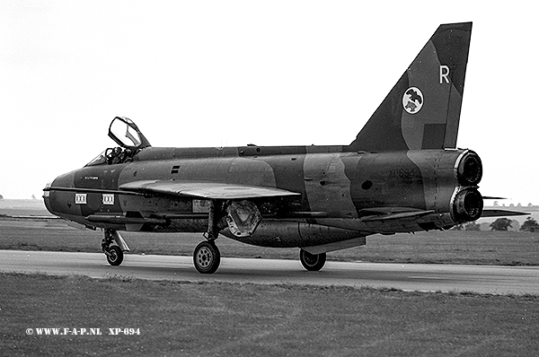 Lightning F-3   XP-694  29-Sqd  25 year Lightning  Binbrook 03-08-1979