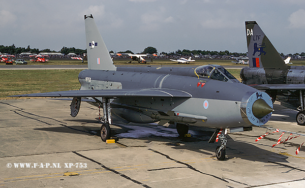 English Electric  Lightning  F-3   XP-753  LTF   