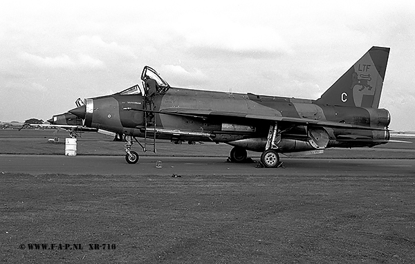 English Electric  Lightning F-3   XR716   LTF   Binbrook  06-08-1978