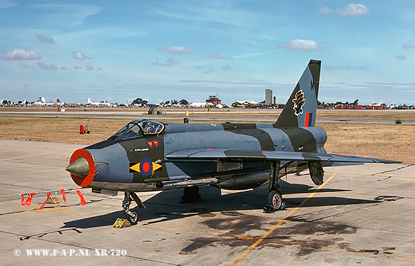 English Electric  Lightning F-3  XR-720  Greenham Common