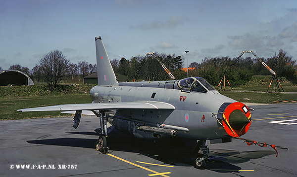 English Electric  Lightning F-6  XR-757 