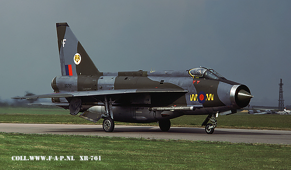 English Electric  Lightning F-6  XR-761  Binbrook