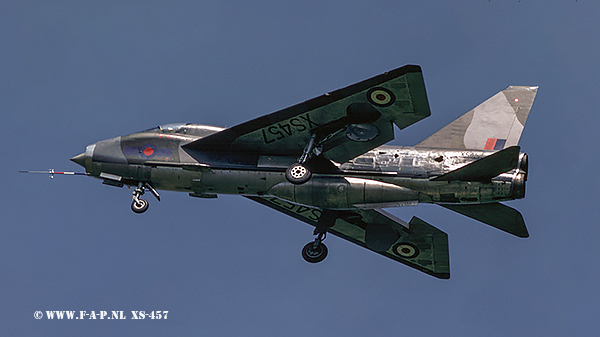 English Electric  Lightning T-5    XS456    Binbrook  