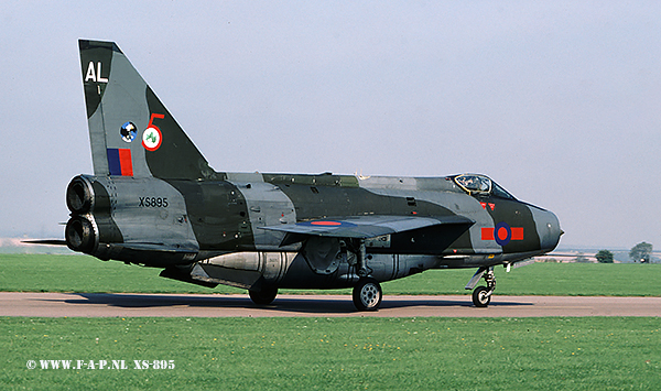 English Electric  Lightning F-6    XS895      Binbrook  