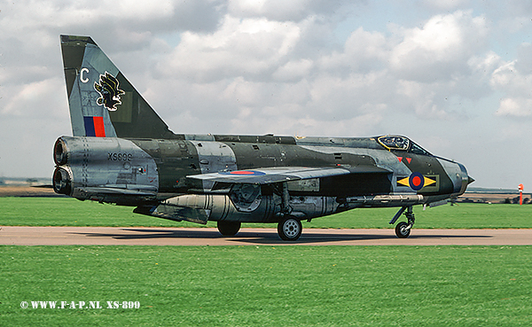 English Electric  Lightning F-6    XS899      Binbrook  