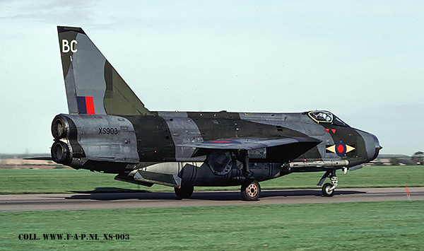 English Electric  Lightning F-6    XS903       Binbrook   