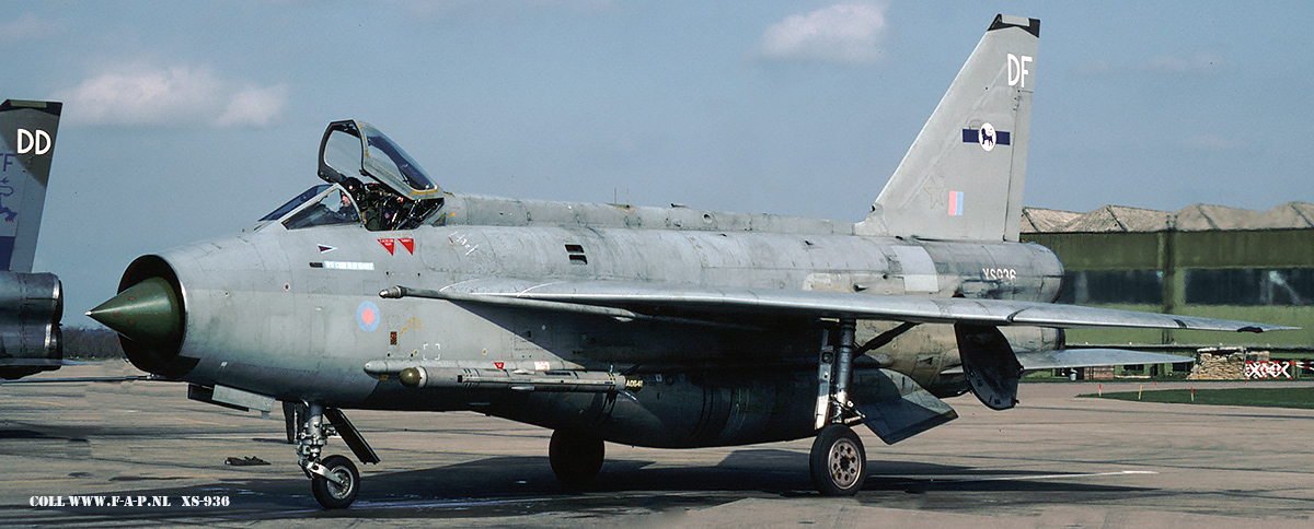 English Electric  Lightning F-6    XS936    Binbrook