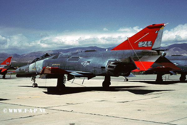 QF-4G Phantom  69-244.  Mojave California. Aug-1998