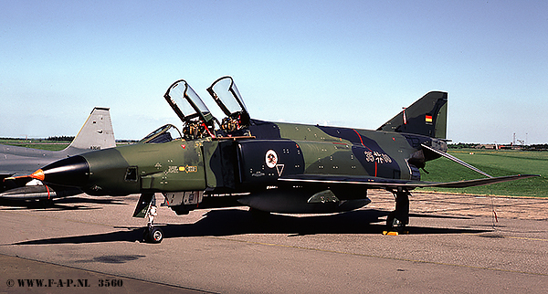 RF-4E Phantom  35+60. AKG-52  Karup 30-05-1985