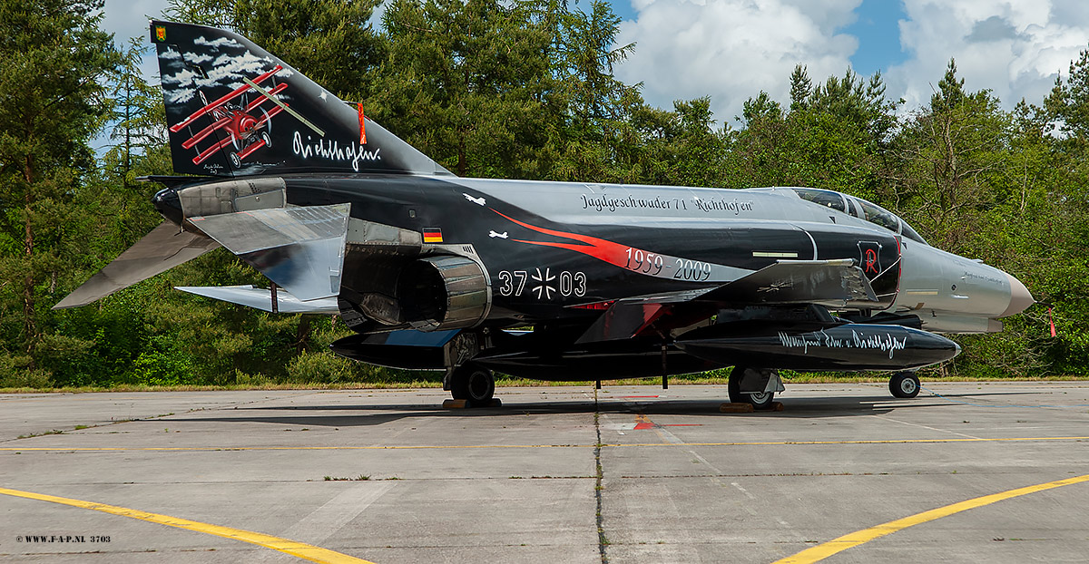 Phantom F-4F  37+03   JG-71  Wittmund   05-06-2009