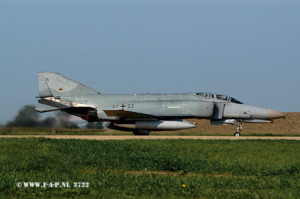 Phantom F-4F   37+22  JG-71   Frisian Flag  Leeuwarden  05-10-2005