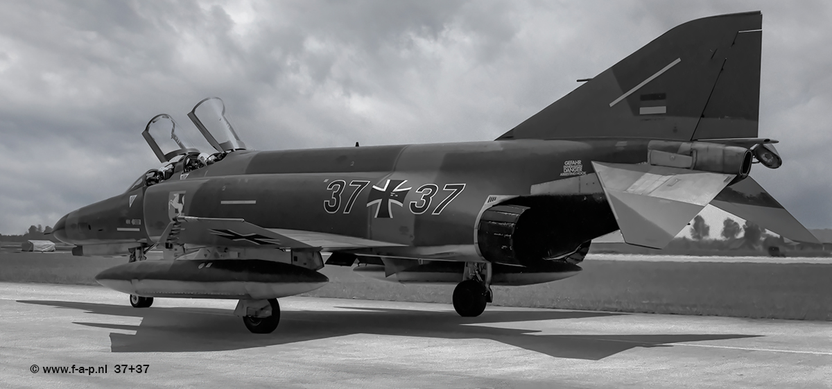 Mcdonnel Douglas Phantom F-4F   37+37   JaBo -G-36  Rheine Hopsten 10-06-1977