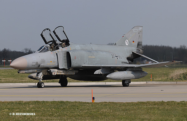 Phantom F-4F  37+65  JG-71   Frisian Flag  Leeuwarden  10-04-2008