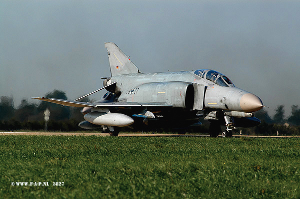 Phantom F-4F   38+27  JG-71   Frisian Flag  Leeuwarden  05-10-2005