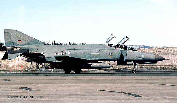 F-4F Phantom  38+60  JG-74  Leeuwarden 03-99