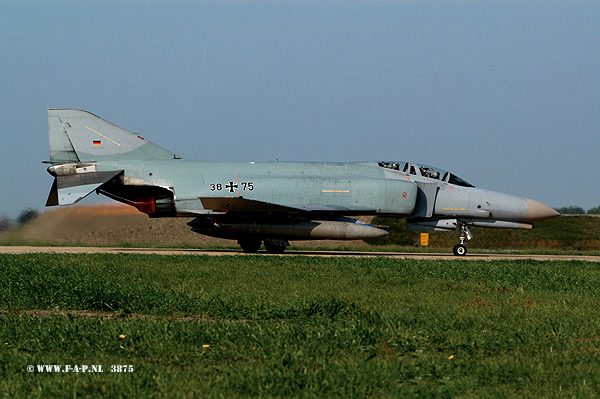 Phantom F-4F   38+75   JG-71   Frisian Flag  Leeuwarden  05-10-2005