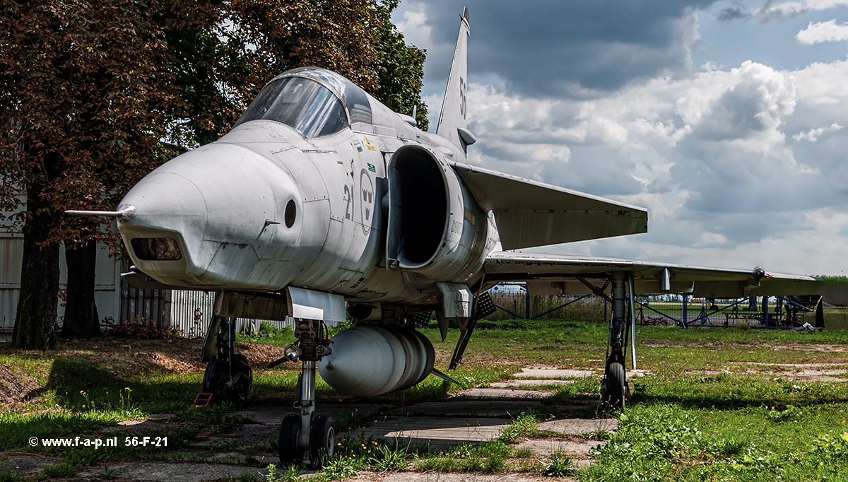 Saab SF-37 Viggen  56-F-21  c/n-'37957   later converted to an AJSF   Swedish Air Force  Kbely (LKKB) - 23-08-2009