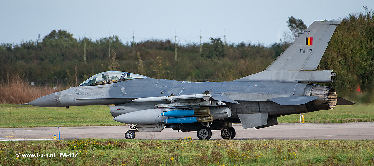 F-16-AM   FA-117   BAF   Leeuwarden   30-09-2024