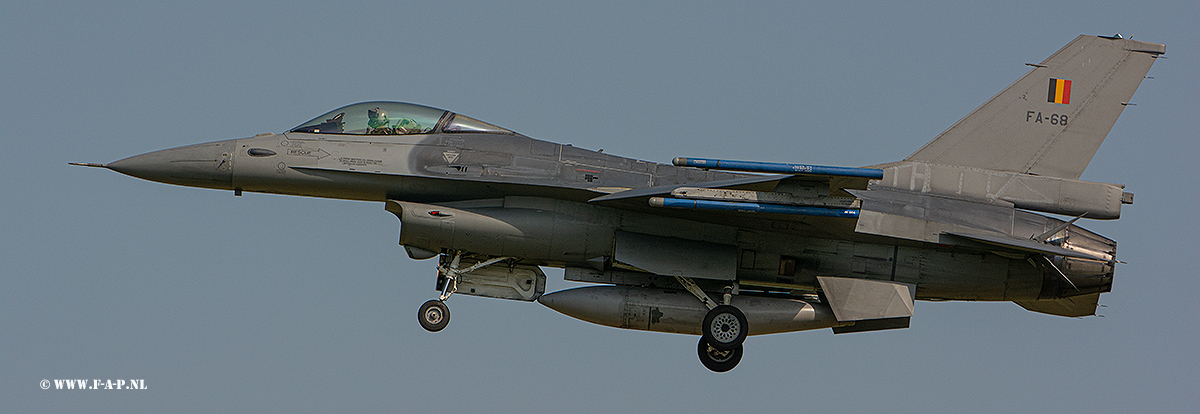 General Dynamics F-16 MLU   FA-68   BAF 