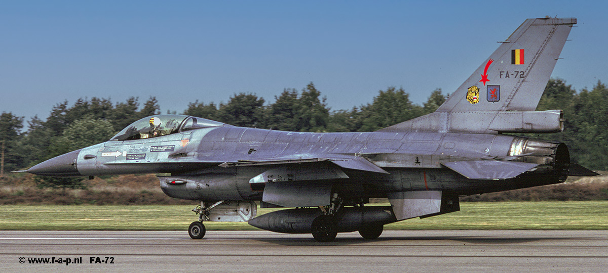 General Dynamics F-16 MLU   FA-72   BAF 