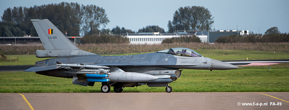 General Dynamics F-16 MLU   FA-89   BAF  Leeuwarden  30-09-2024