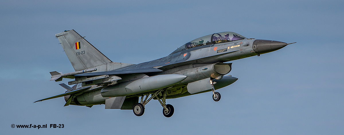 F-16B     FB-23     BAF   Leeuwarden 22-09-2021