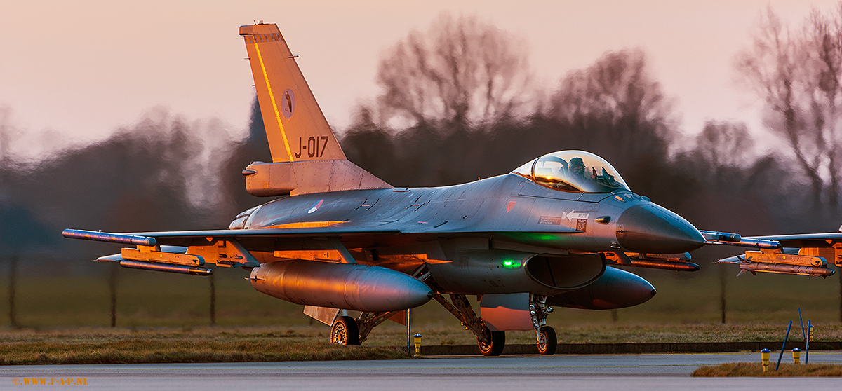 F-16A MLU    J-017    322- Sqd   Leeuwarden  06-02-2018