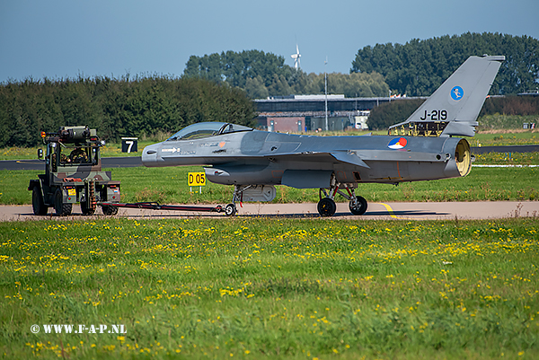 F-16-A    J-219   TCA   Leeuwarden  08-09-2021