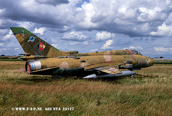 Sukhoi Su-22-M4  682-of the DDR  25+17  Sommerda-Kolleda 18-08-2008