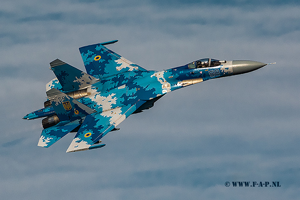 Su-27 Flanker   58   Kleine Brogel  09-09-2018