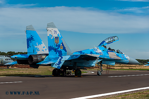 Su-27 Flanker   71    Kleine Brogel  09-09-2018