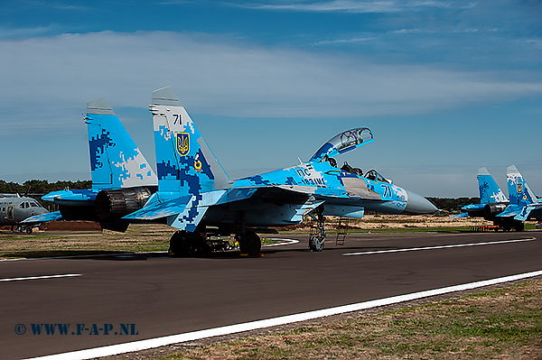 Su-27 Flanker   71    Kleine Brogel  09-09-2018